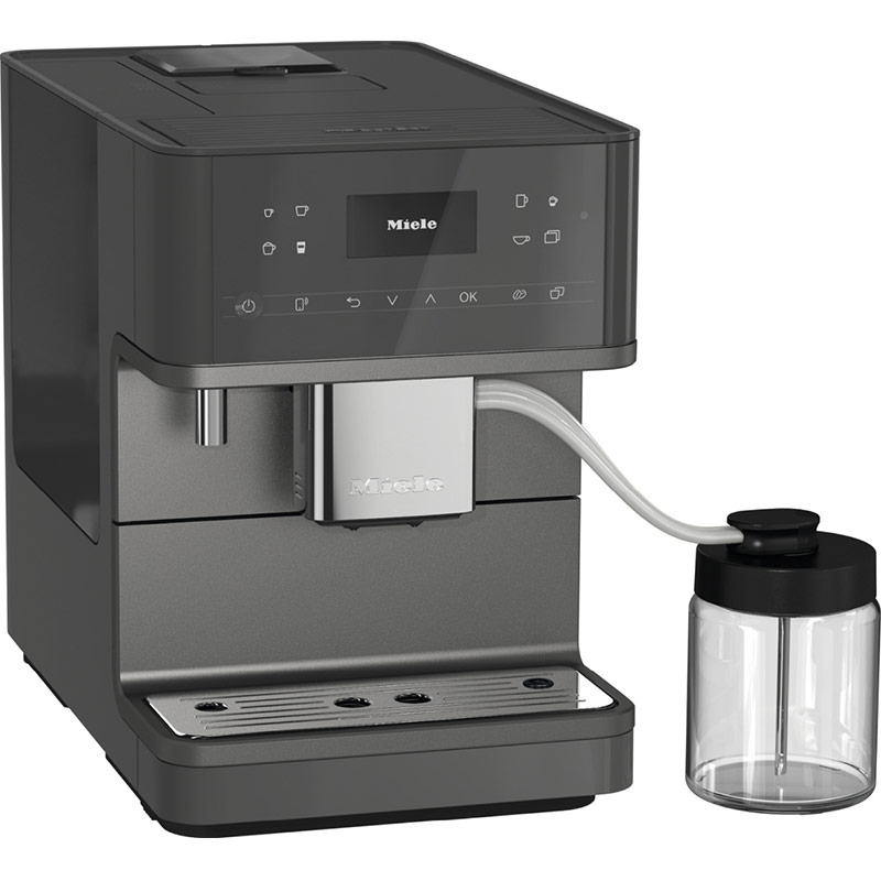 Miele Stand-Kaffeevollautomat CM 6560 Graphitgrau PearlFinish günstig  online kaufen ➤